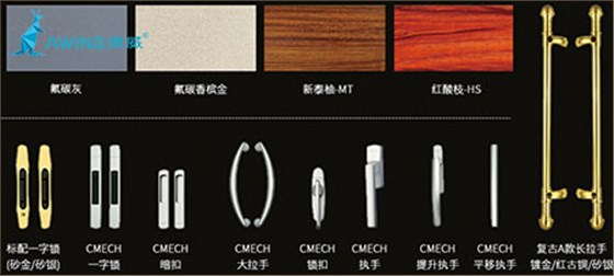 鋁合金門(mén)窗五金配件包括哪些？重要嗎？